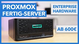 Proxmox FERTIG-SERVER mit Enterprise Hardware - HP ProLiant MicroServer Gen10-Plus als Proxmox-Host