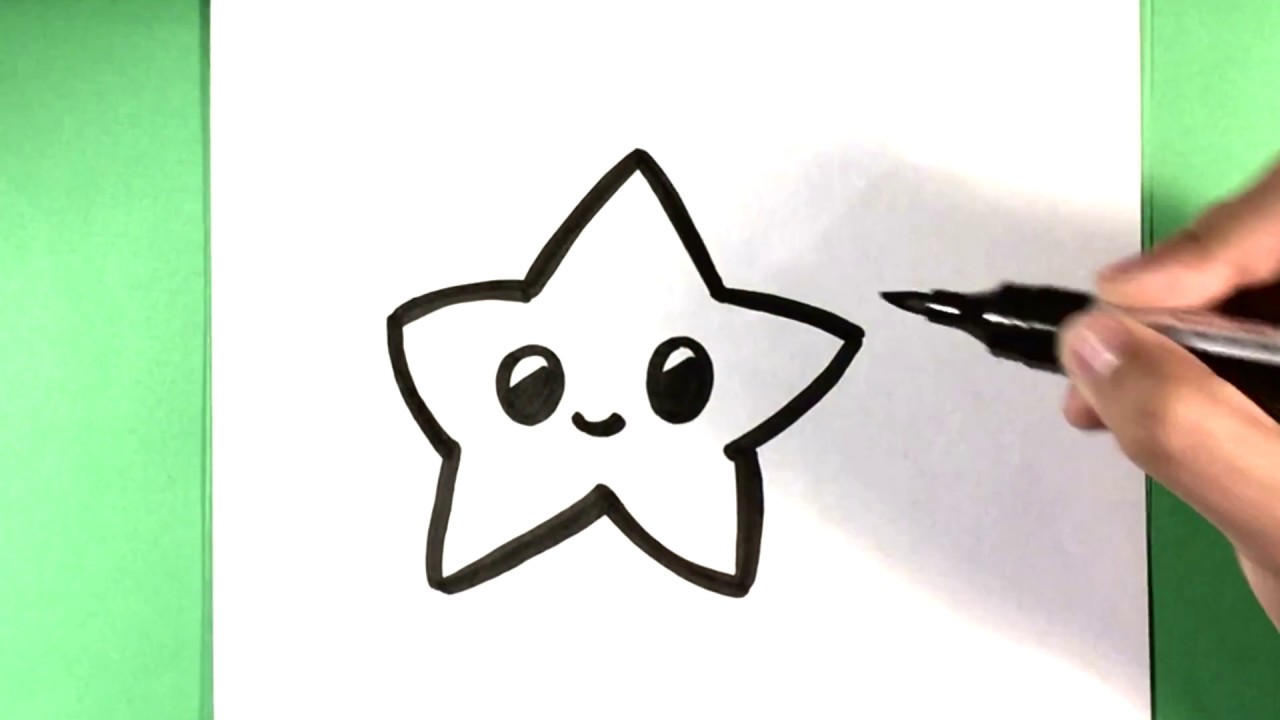 how do you draw a star