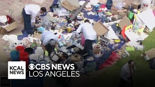 Over 200 people arrested at pro-Palestinian encampment on UCLA campus