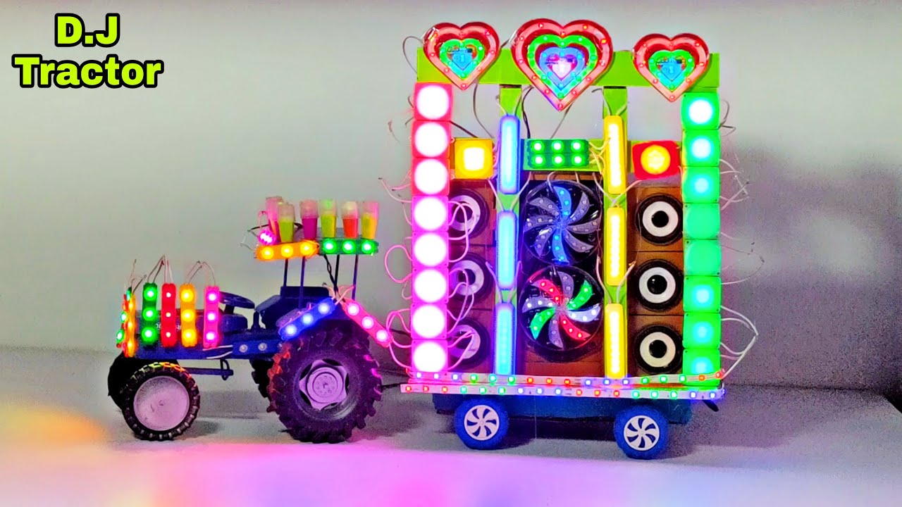 Tractor DJ Bass Model Small DJ Tractor Dance DJ Tractor Heavy DJ