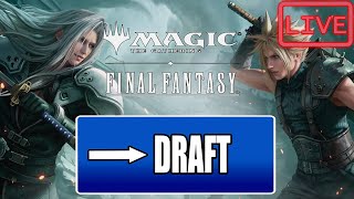 Can we DRAFT a 7 WIN deck tonight? Final Fantasy Draft on MTG Arena.