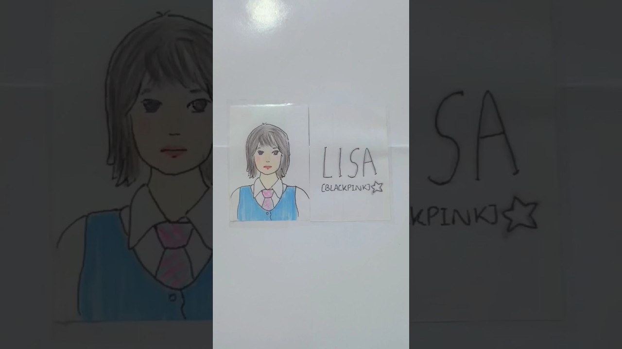 Diy Lisa Photocard-🤍 