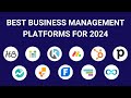 15 best business management software tools 2024 ranked by categories