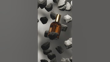 3D advertisement for perfume🧡📸😲#cgi #3d #animation #blender