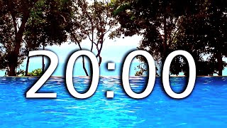 20 Minute TIMER Relaxing Background Music CREATE MIRACLES.