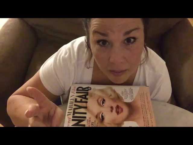 ASMR Magazine Page Turning Gum Chewing