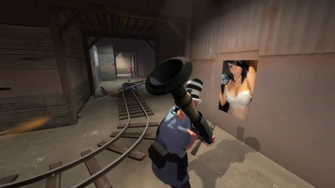 Team Fortress 2 - How to perform a Sexy Spy's Backstab - YouTube