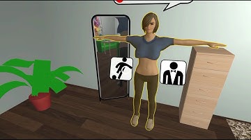 VR girlfiend doll room unity3D asset store cardboard buddies