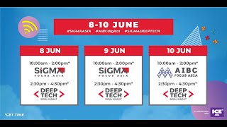 #sigmadeeptech: by techies, for techies! this inaugural summit
features world’s best devs and ctos on our speaker lineup is
dedicated to the coders, ...