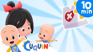 ouch boo boo song cleo cuquin nursery rhymes kids
