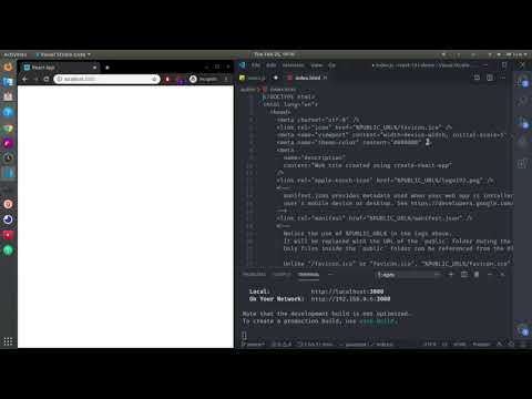 Hello world in React | React 101 in 60 minutes