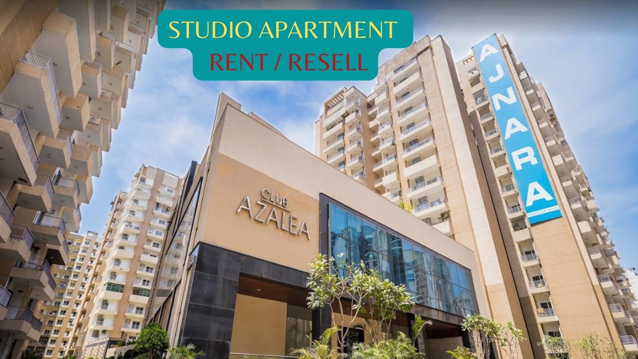 Studio Apartment in Ajnara deffodil For Rent || Studio Apartment in Ajnara deffodil For Sell ||