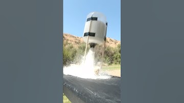 Baking Soda and Vinegar ROCKET (Supersized)