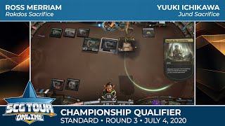 Ichikawa vs Merriam | Round 3 | SCG Tour Online Championship Qualifier #2 | Standard