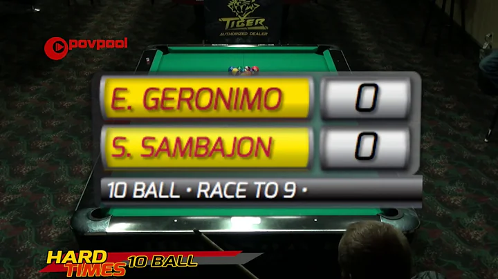 #14 Edgie GERONIMO vs Santos SAMBAJON JR.  2016 Ha...