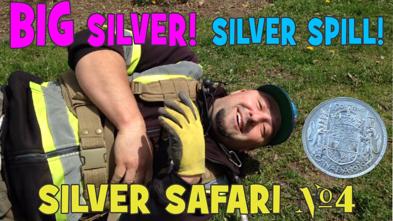 Minelab Safari #4 - BIG SILVER!  Silver Spill! - Metal Detecting Toronto Canada - Minelab Safari