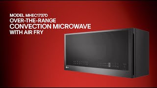 Lg Microwaves Over-The-Range Convection Microwave With Air Fry Features And Use
