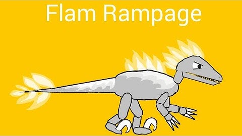 RaptorRPG - Flam Rampage - Animated Model - Drawing Cartoons 2
