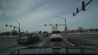 Montgomery to Chicago I-88/I-294/I-90 Highways (No Talk, No Music) 4K POV ASMR