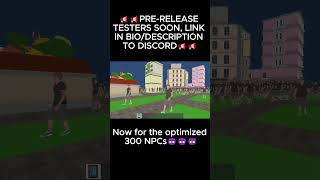 300+ NPCs Stress Test