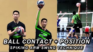 Better Ball Contact + Body Position | Arm Swing Technique (Part 2 of 3)
