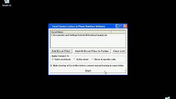 Sobolsoft com   How To Use Excel Convert Letters to Phone Numbers Software