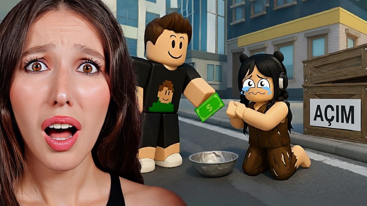 ROBLOX'da DİLENCİ OLDUM! Be a Beggar!
