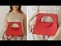 DIY ADORABLE HANDBAG TUTORIAL NO SEW // Cute Purse Bag Tote Idea