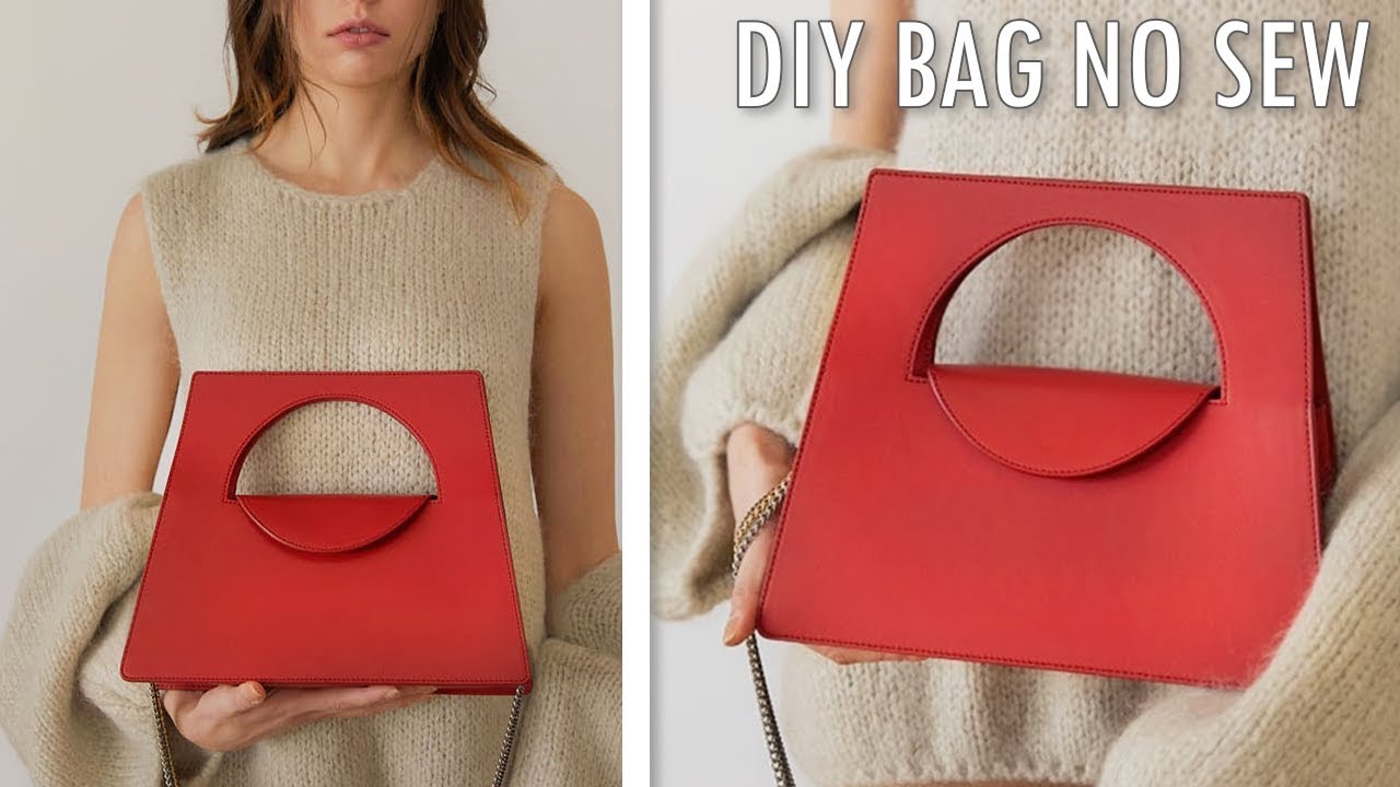 The no-sew purse tutorial