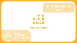 Fall Elections 2021
Your vote is your voice, and ASUCD is all ears. This quarter, we are electing six ASUCD senators, a Transfer Student Representative, International Student Representative, and External Affairs Vice President, all committed to representing YOU and YOUR NEEDS. Vote for better in this year’s Fall elections from November 8th through November 10th at elections.ucdavis.edu.
* * * *
Credits:
Executive Producer: Winona Lo
Client Media Director: Allyson Wu
Editor: Raul Huerta
Videographer: Winona Lo
Aggie Studios Reporter: Mira Malone
Animator(s): Cathy Tang and Ruby Tam
* * * *
Connect with Aggie Studios!
Facebook: https://www.facebook.com/aggiestudios
YouTube: https://www.youtube.com/user/asucd
Instagram: @aggiestudios
Website: https://www.aggiestudios.ucdavis.edu/ Fall Elections 2021