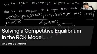 Solving a Competitive Equilibrium in the RCK Model