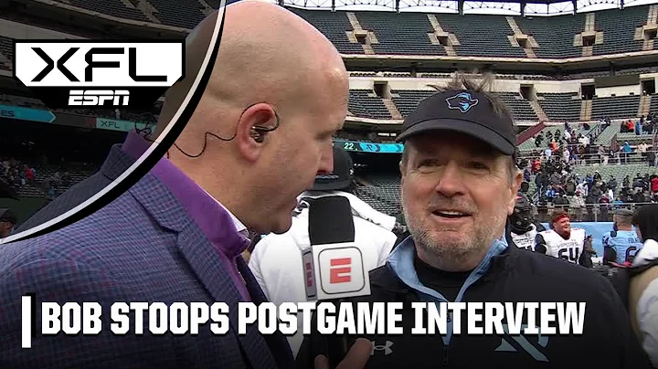 Bob Stoops breaks down Renegades’ win to open 2023 season | XFL on ESPN