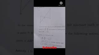 Maths 2 Paper Solution 2022 Class 10th | SSC Board Exam 2022 #shorts #youtubeshorts#10th @svk study