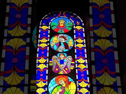 Витражи кафедрального собора Батуми