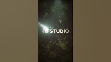 Blender 3D Logo Animation for 4DSTUDIO