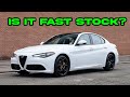 Alfa romeo giulia ti sport 14 mile 060mph 40100mph performance test