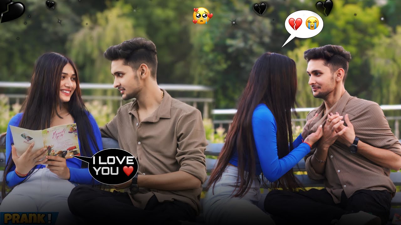 HARSHIT ने दिया LOVE LETTER 💌 || RUHI ने ये क्या किया 😱😭 || Harshit PrankTv