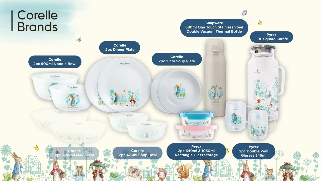 Our first collaboration with Peter Rabbit!