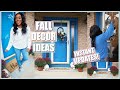 NEW FALL FRONT PORCH! EASY UPDATES FOR THE ULTIMATE OUTDOOR FALL DECOR | CLEAN &amp; DECORATE WITH ME
