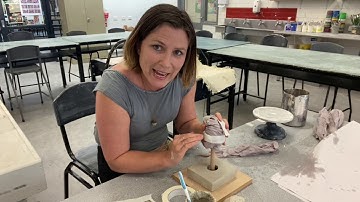 Part 2 - How to make armature for a clay bust