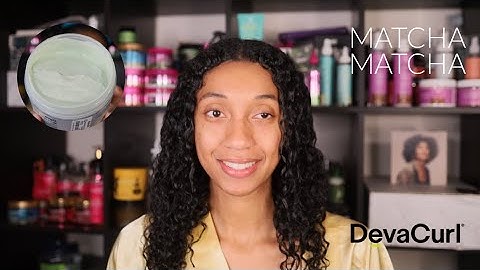 DevaCurl Melt Into Moisture Conditioning Mask | Matcha Butter | Treatment Day !