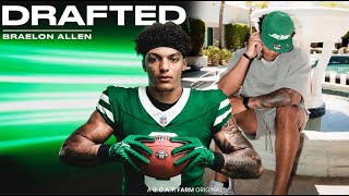 Braelon Allen | NFL Draft Day | Jets Draft Wisconsin Beast at RB 😤