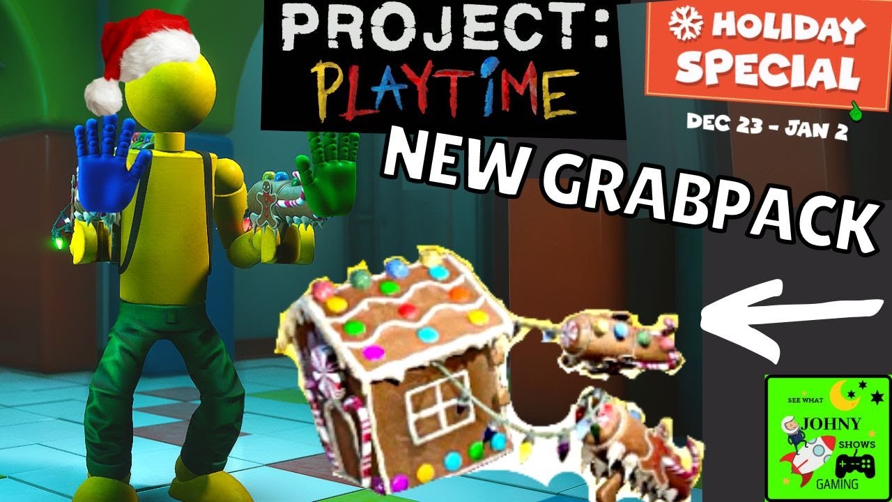 PROJECT PLAYTIME NEW UPDATE HOLIDAY SPECIAL NEW Gingerbread