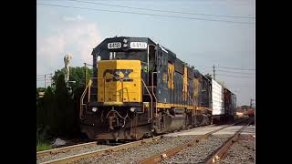 20100715 July 15 2010 SEPTA Silverliner II III IV Lansdale Fortuna CSX Bethlehem Branch B738 local