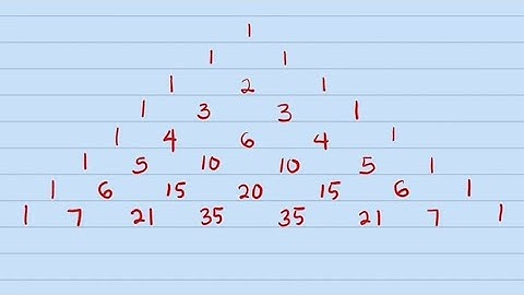 Binomial Expansion | Pascal