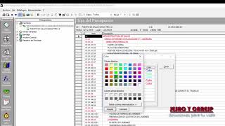 How to Define the Item Structure of an Exported Budget in S10 2005
