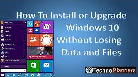 Upgrade Windows 8, 8.1 to Windows 10