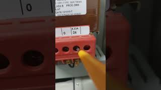 DDC panel 24 volt transformer
