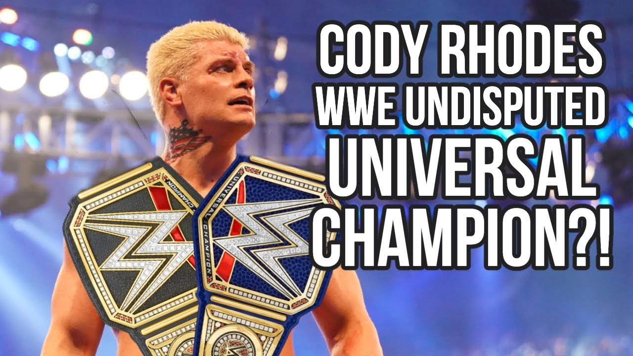 Is Cody Rhodes the Next WWE Undisputed Universal Champion?!