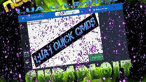 ✅[CHRYSPLOIT]✅ - W/ LIMITED LUA C/ LUA - 100+CMDS AND QUICK CMDS😇